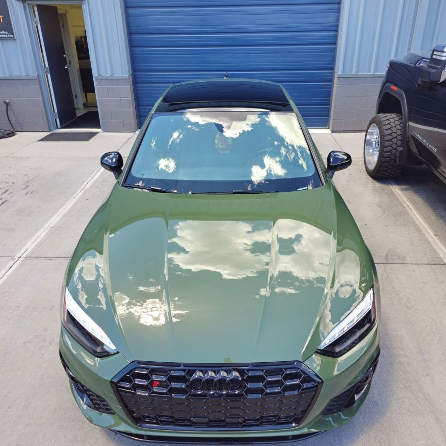 Green Audi S5